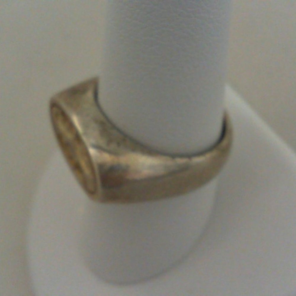 Batman Symbol Logo Insignia Layered Depth Design Sterling Silver Ring Unisex - Picture 9 of 9
